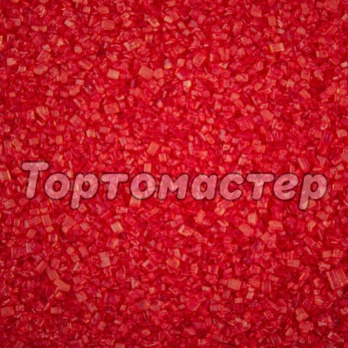 Сахар декоративный Красный 1 кг tp15611