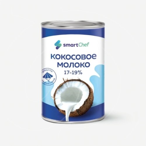 Кокосовое молоко Smart Chef 17-19% 400 мл 