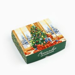 Коробка для сладостей "Счастливые мгновения" 20х17х6 см 10384955