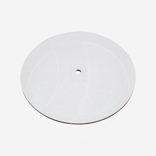 Подложка под торт с отверстием двухсторонняя ЛХДФ Белая 40 см 