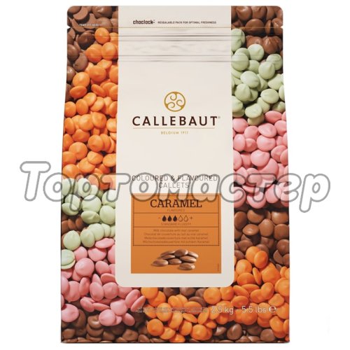 Шоколад CALLEBAUT Карамельный 500 г CHF-N3438CARRT-U70