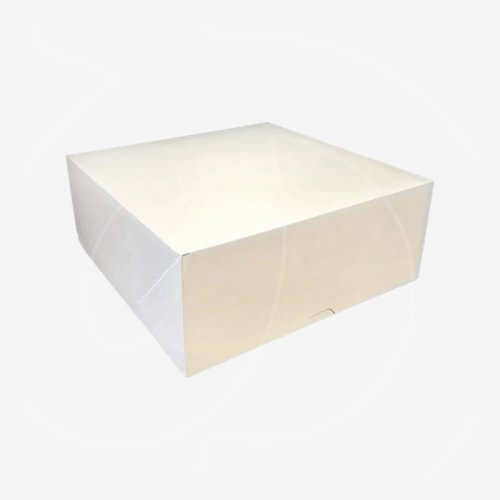 Коробка для торта белая 22х22х10 см ForG CAKE II W 220*220*100	