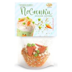 Посыпка кондитерская Парфэ "Морковная полянка" 58 г hk100157	