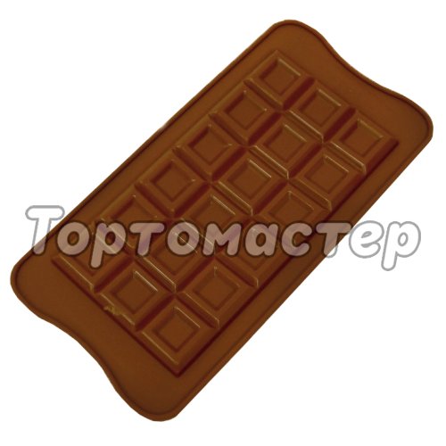 Форма силиконовая для шоколада Плитка Кубики СФ-9