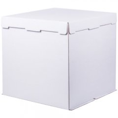 Коробка для торта Белая 36х36х26 см 020400