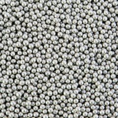 Сахарные шарики Серебро 1-2 мм 50 г 33211