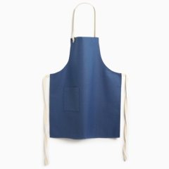 Фартук хлопковый/лён Синий 10300766