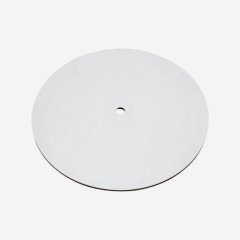 Подложка под торт с отверстием двухсторонняя ЛХДФ Белая 36 см 