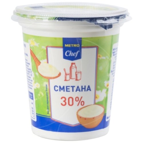 Сметана METRO Chef БЗМЖ 30% 300 г 