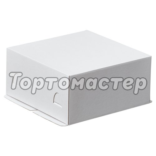 Коробка для торта Белый ForGenika 28х28х14 см ForG STANDARD W 280*280*140 S  EB 140