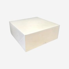 Коробка для торта белая 22х22х10 см ForG CAKE II W 220*220*100	