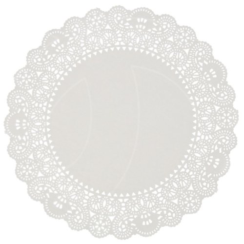 Салфетки под торт ажурные 9-10 см 250 шт AS90