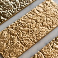 Шоколад с эффектом "мятой фольги": Оригинальный рецепт для декора