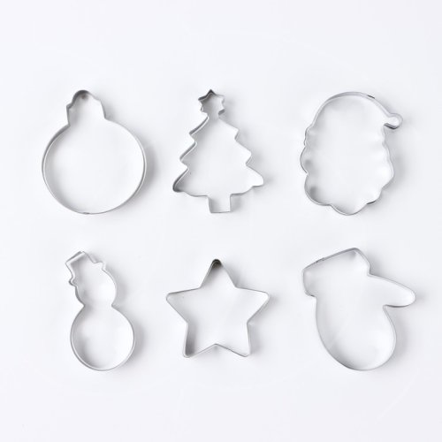 Набор металлических вырубок и форма "Зимние истории" 6 шт 10444046