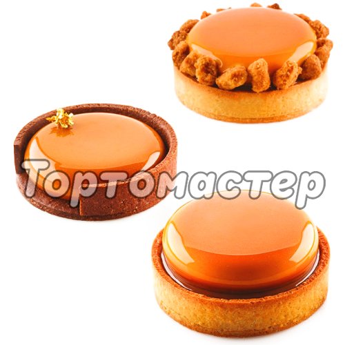 Форма силиконовая Silikomart TARTE RING 6 шт TARTE80